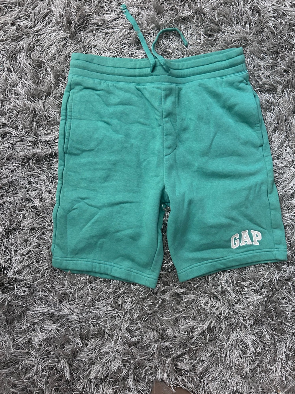 GAP Mint Green Fleece Sweatpants with Logo Tag